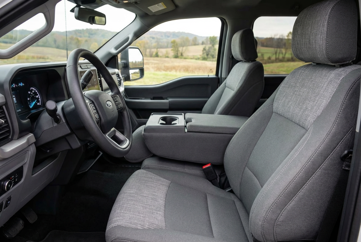 2026 Ford F-250 seating materials