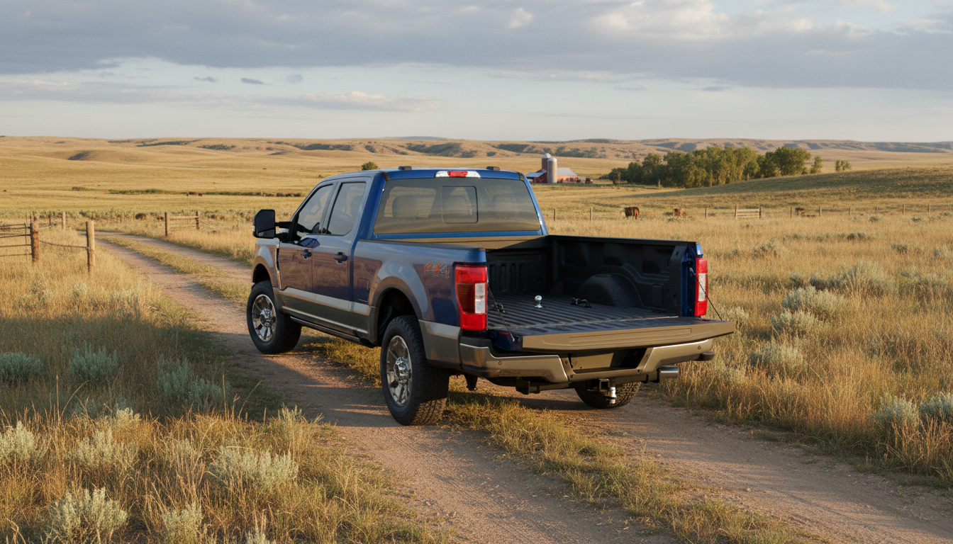 Ford Super Duty prepared for towing service
