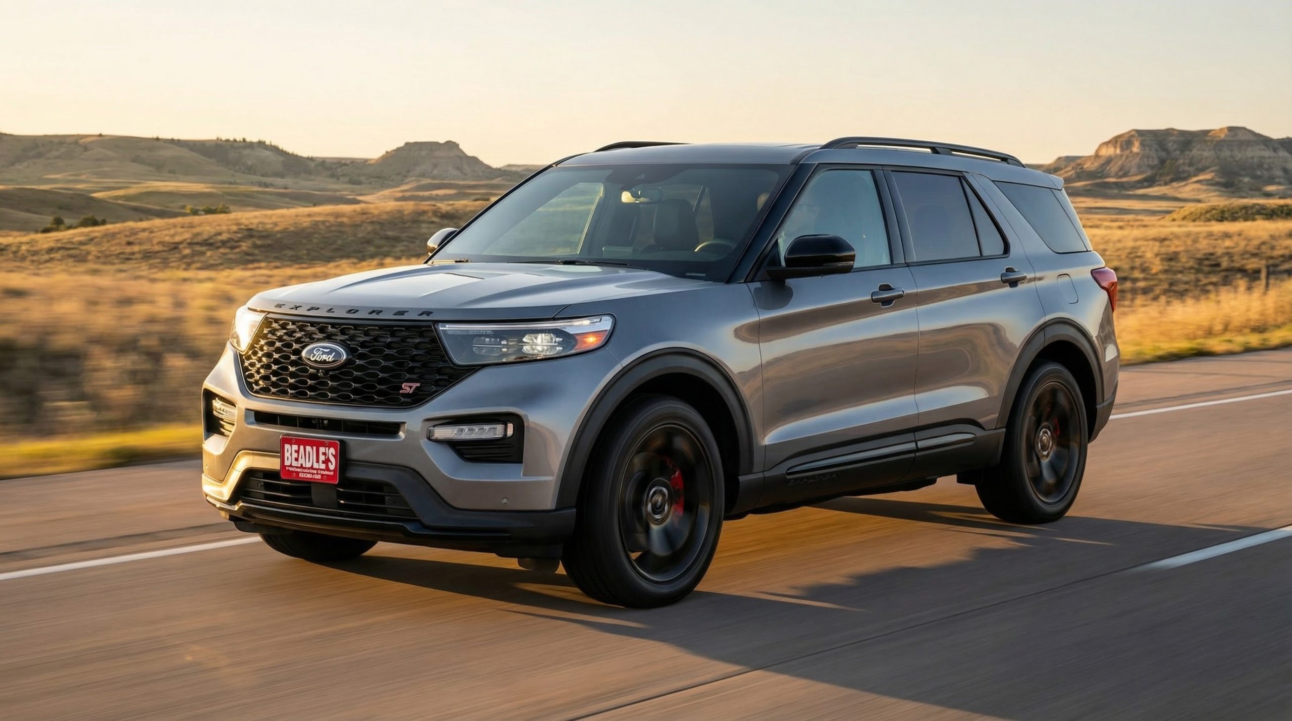 2026 Ford Explorer ST on open highway