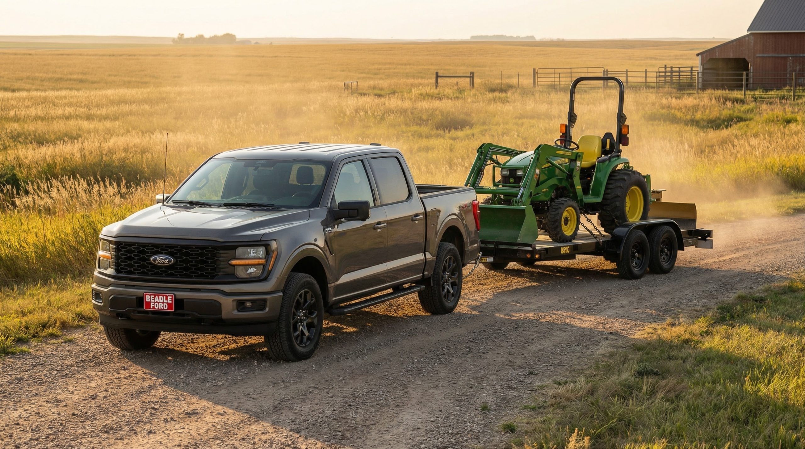 2026 Ford F-150 towing equipment trailer