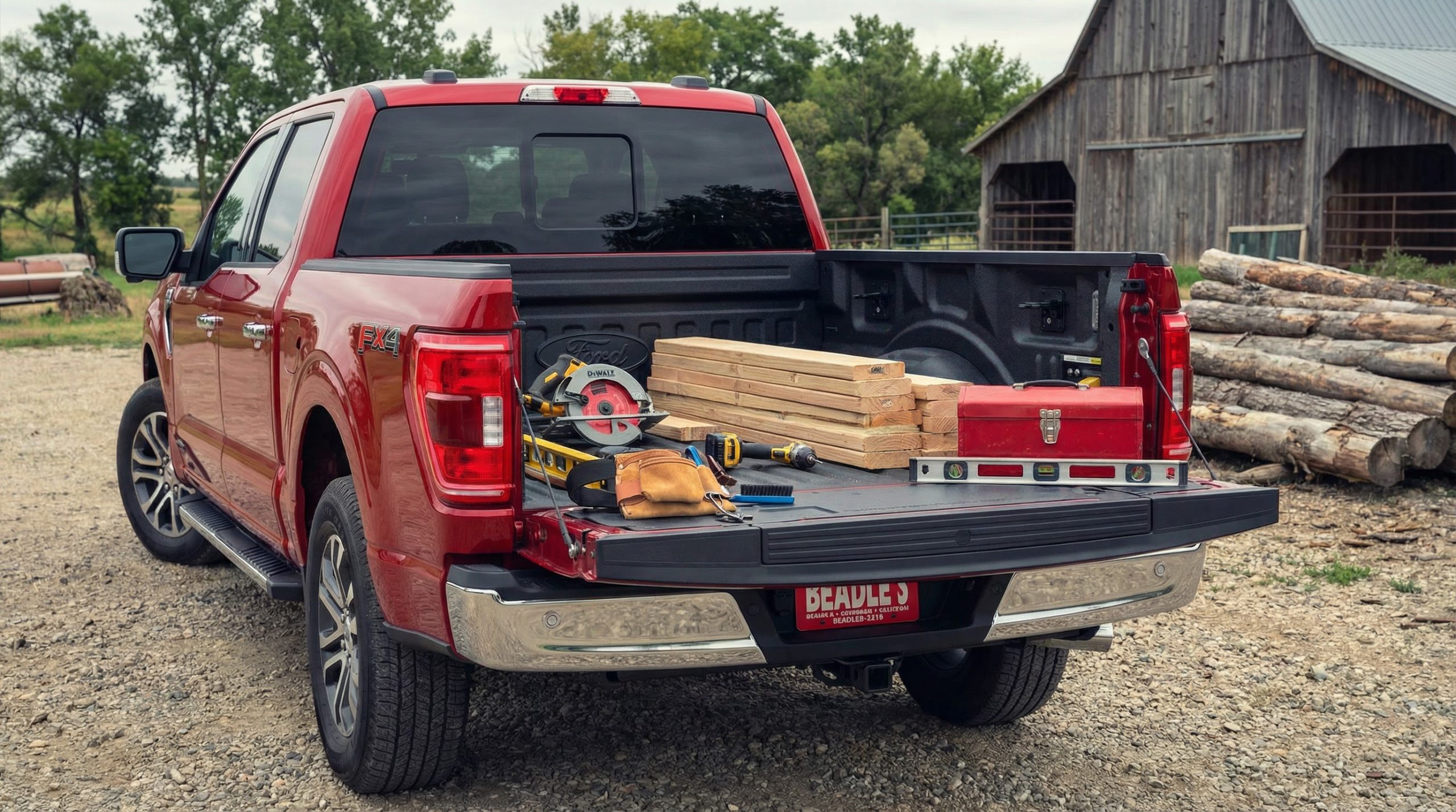 2026 Ford F-150 tailgate work surface