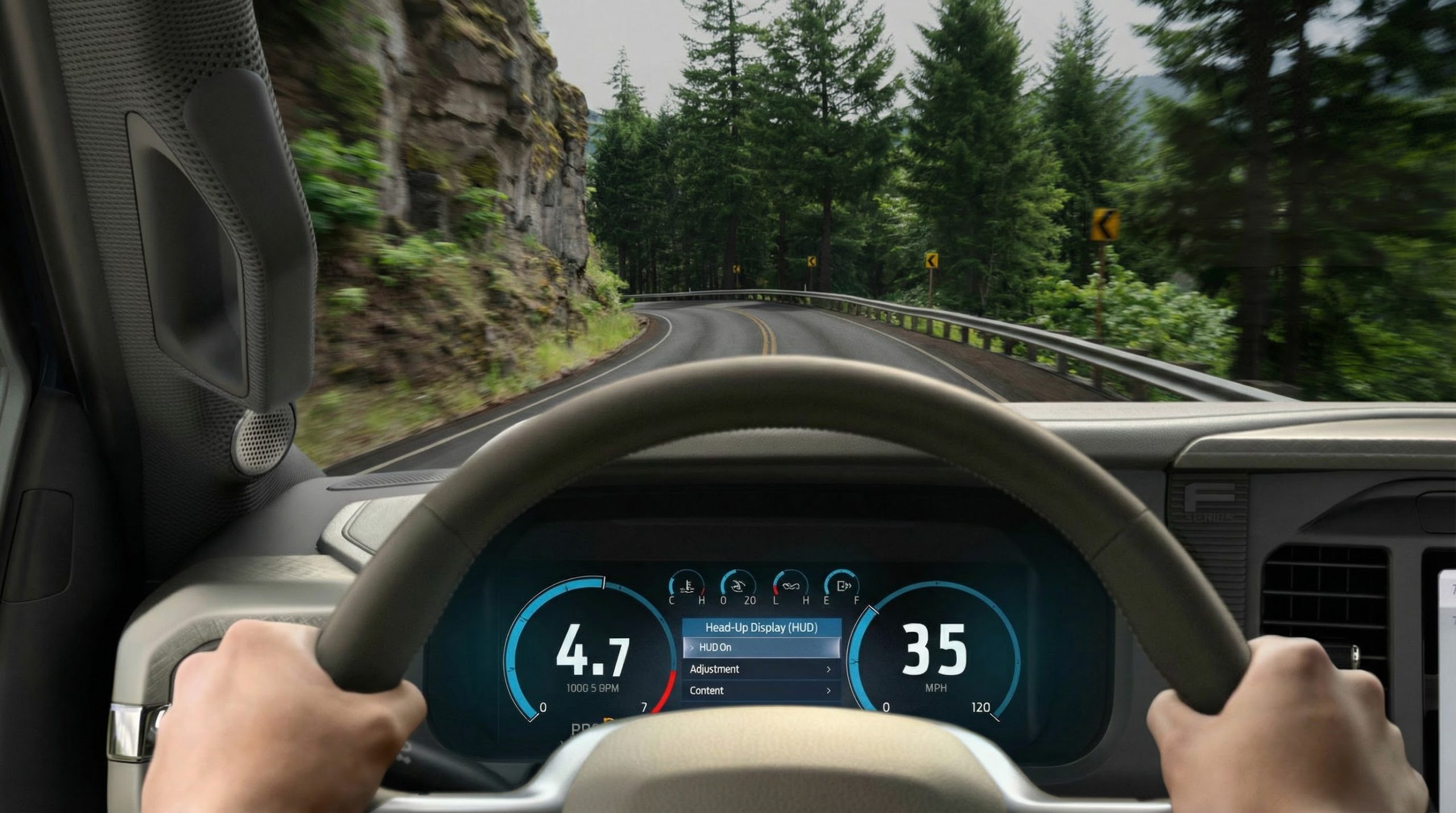 2026 Ford F-150 digital instrument cluster