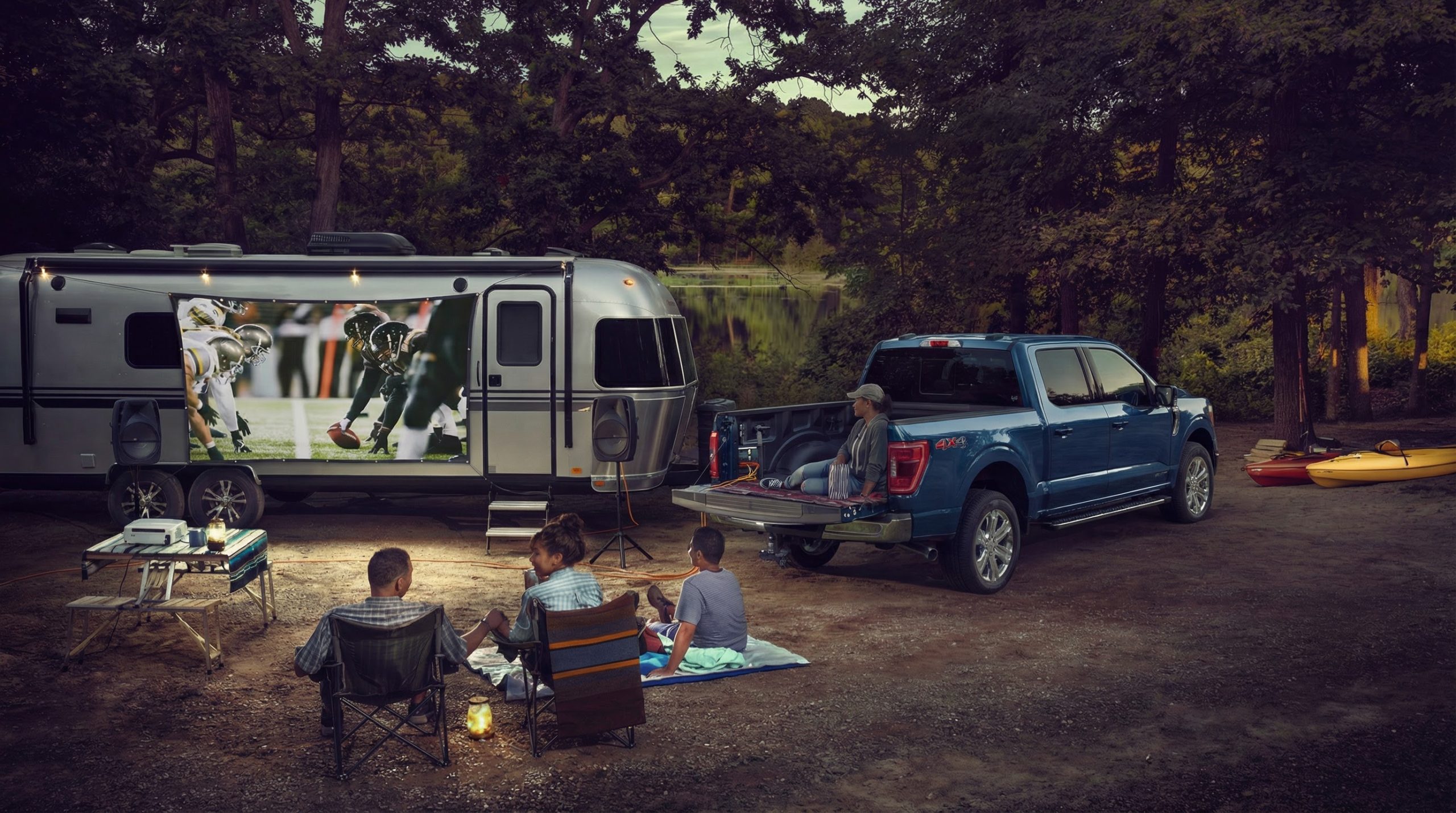 2026 Ford F-150 Pro Power Onboard outlets in truck bed