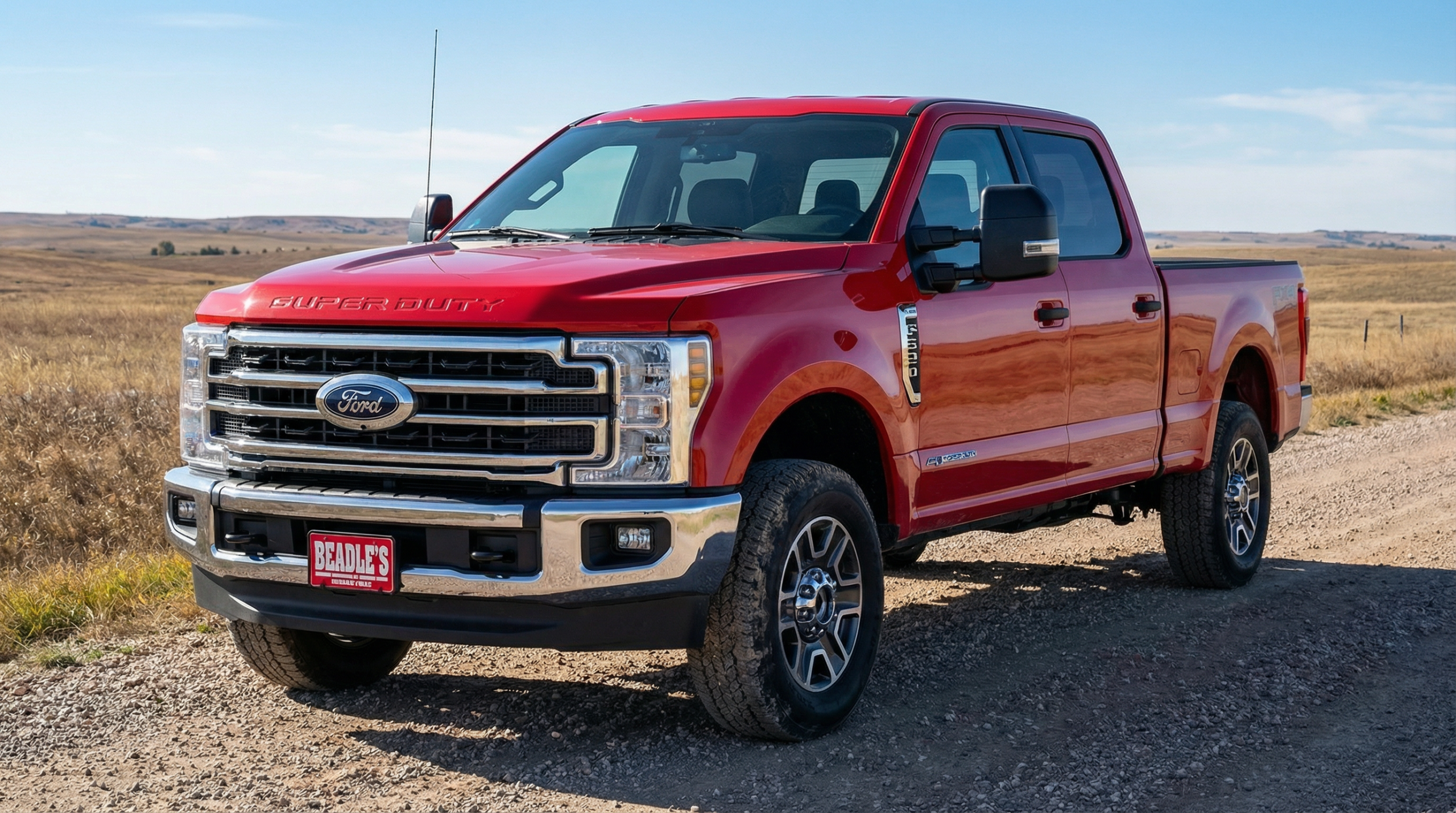 Red 2026 Ford F-250 exterior color