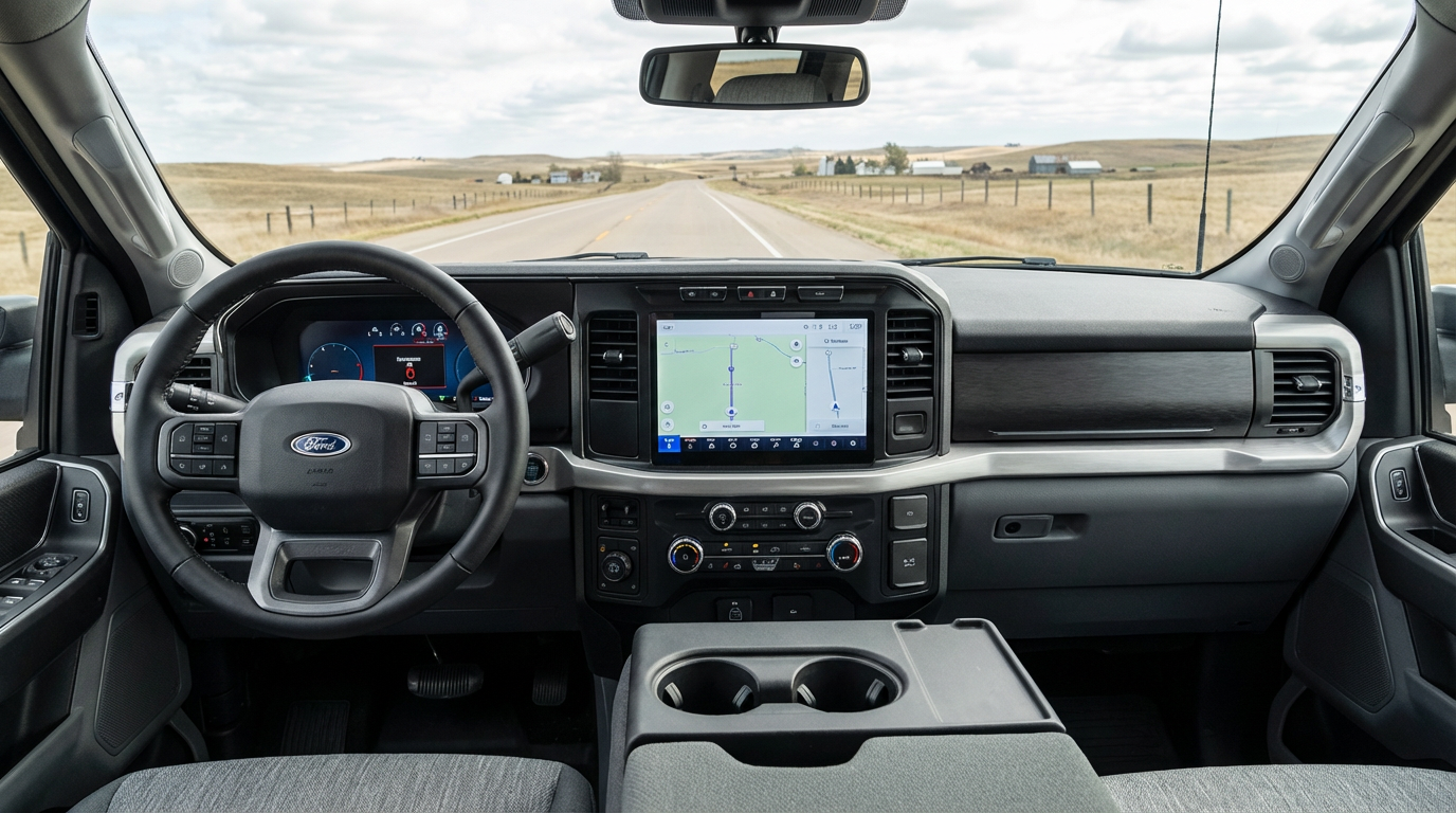 SYNC infotainment system in the 2026 Ford F-250