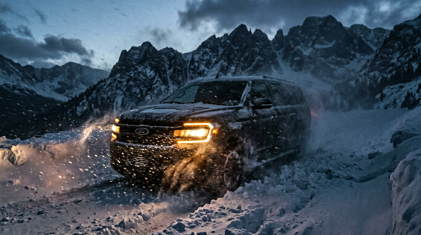 2027 Ford Expedition in winter conditions — Beadle Ford Bowdle SD