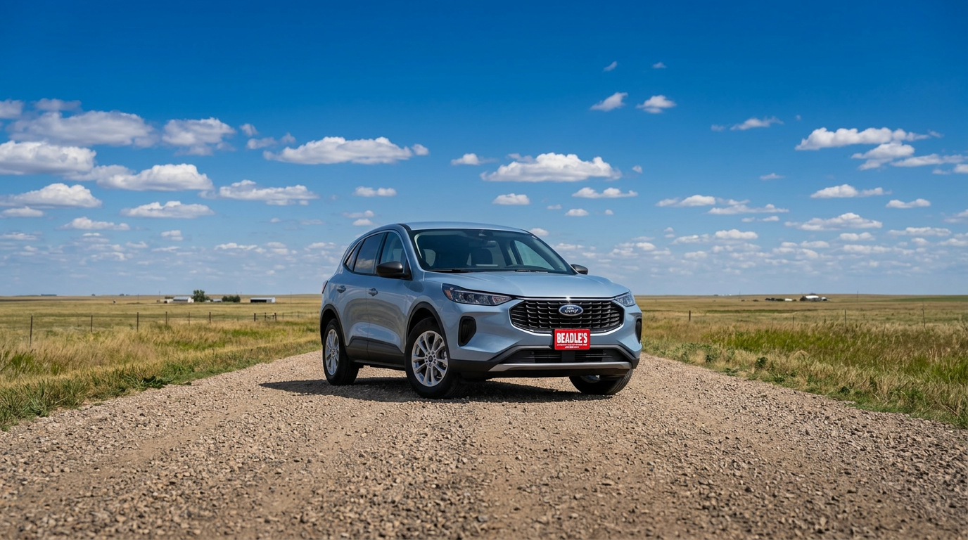 2026 Ford Escape on gravel road near Bowdle, South Dakota