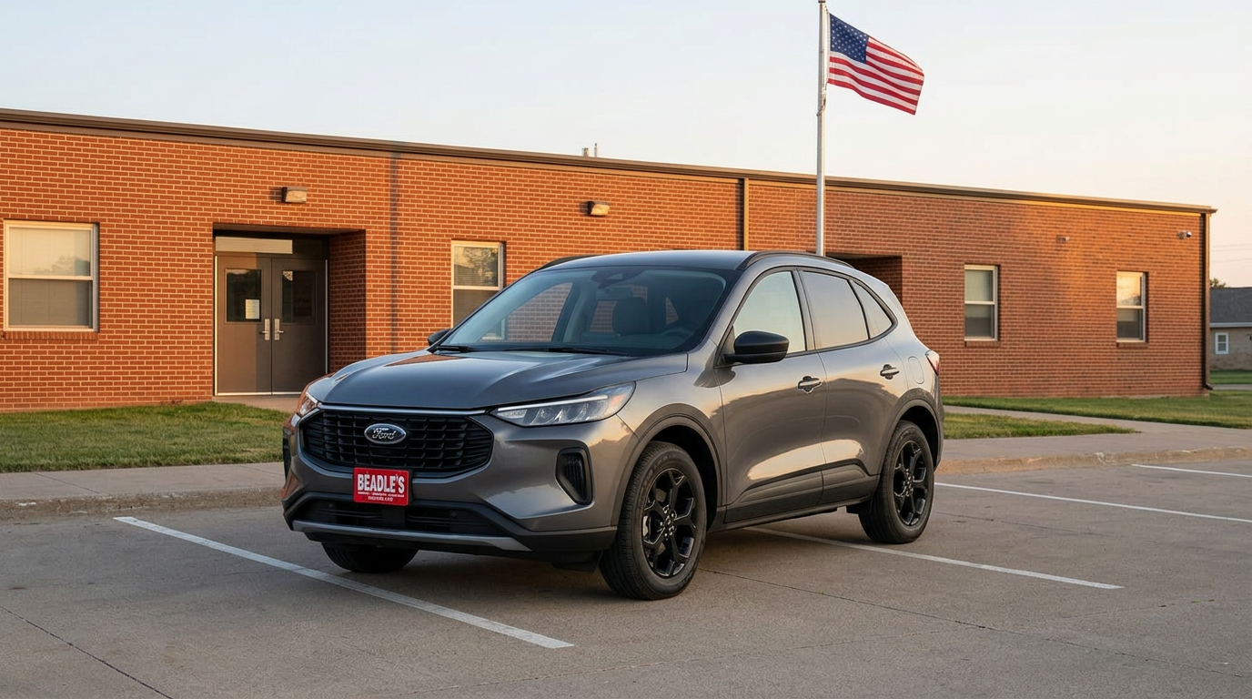 2026 Ford Escape at a South Dakota small-town school, Bowdle area