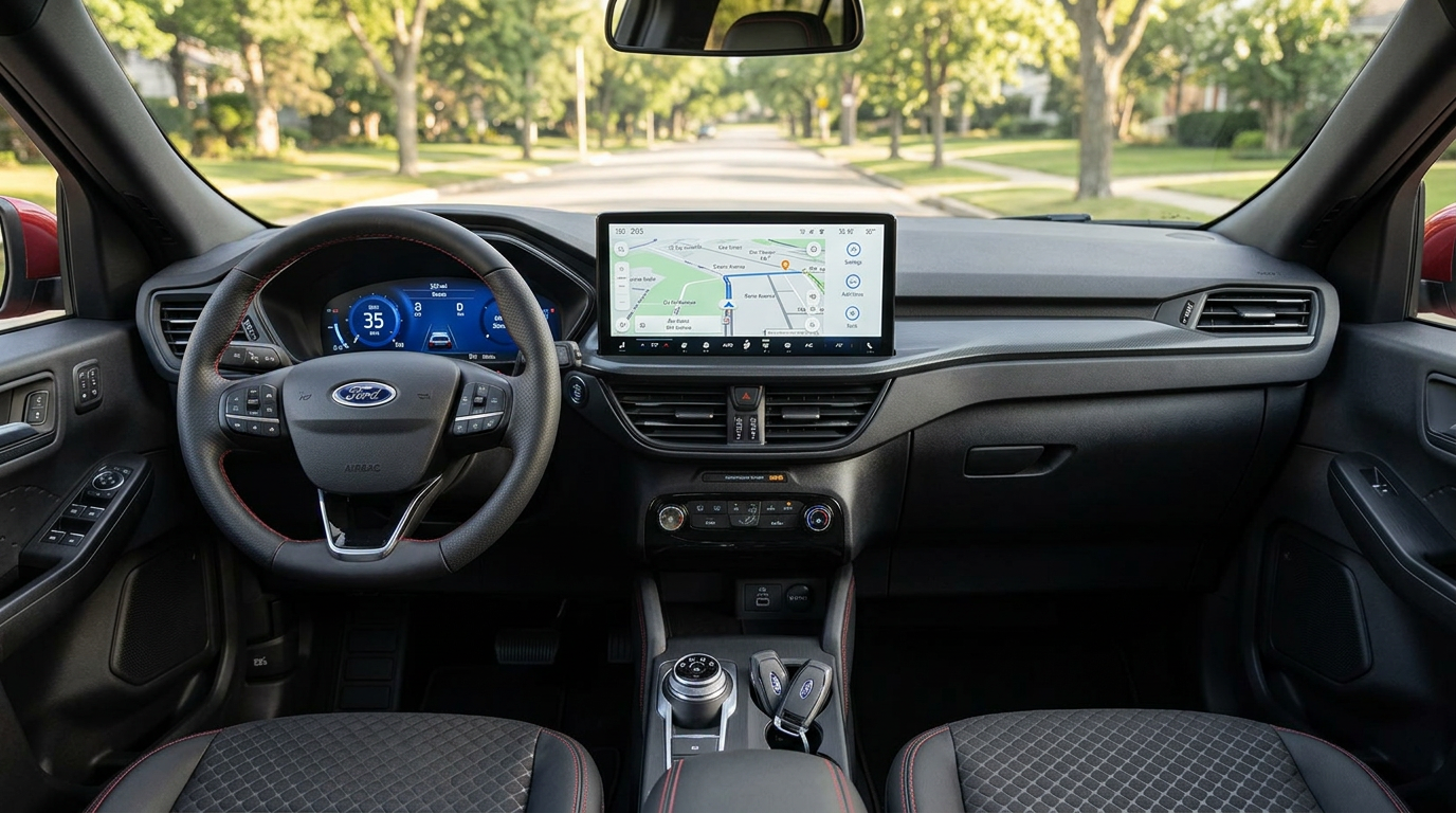 2026 Ford Escape interior SYNC 4 touchscreen dashboard