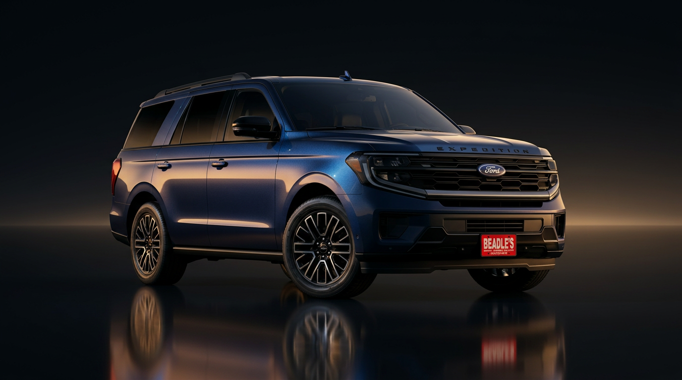 2027 Ford Expedition 30th Anniversary Package in exclusive Blue Ember Metallic