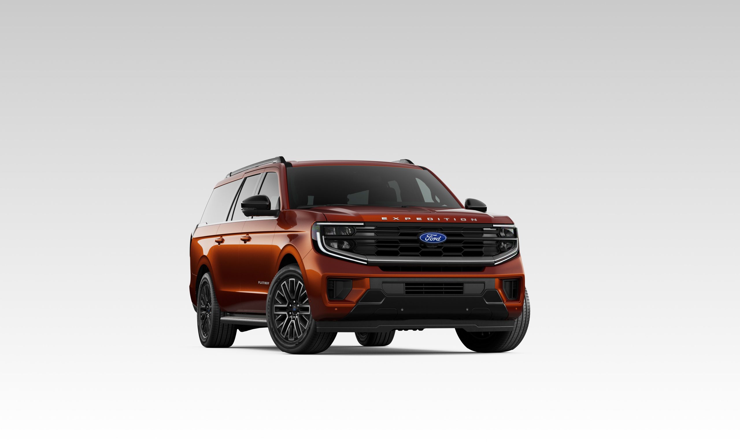 2027 Ford Expedition in Bronze Fire Metallic Tri-coat — new for 2027