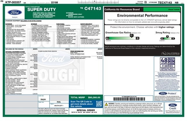 2026 Ford Super Duty F-250 SRW LARIAT