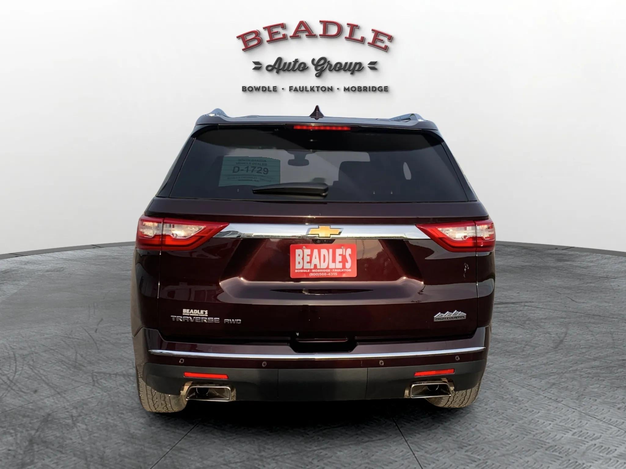 2020 Chevrolet Traverse High Country
