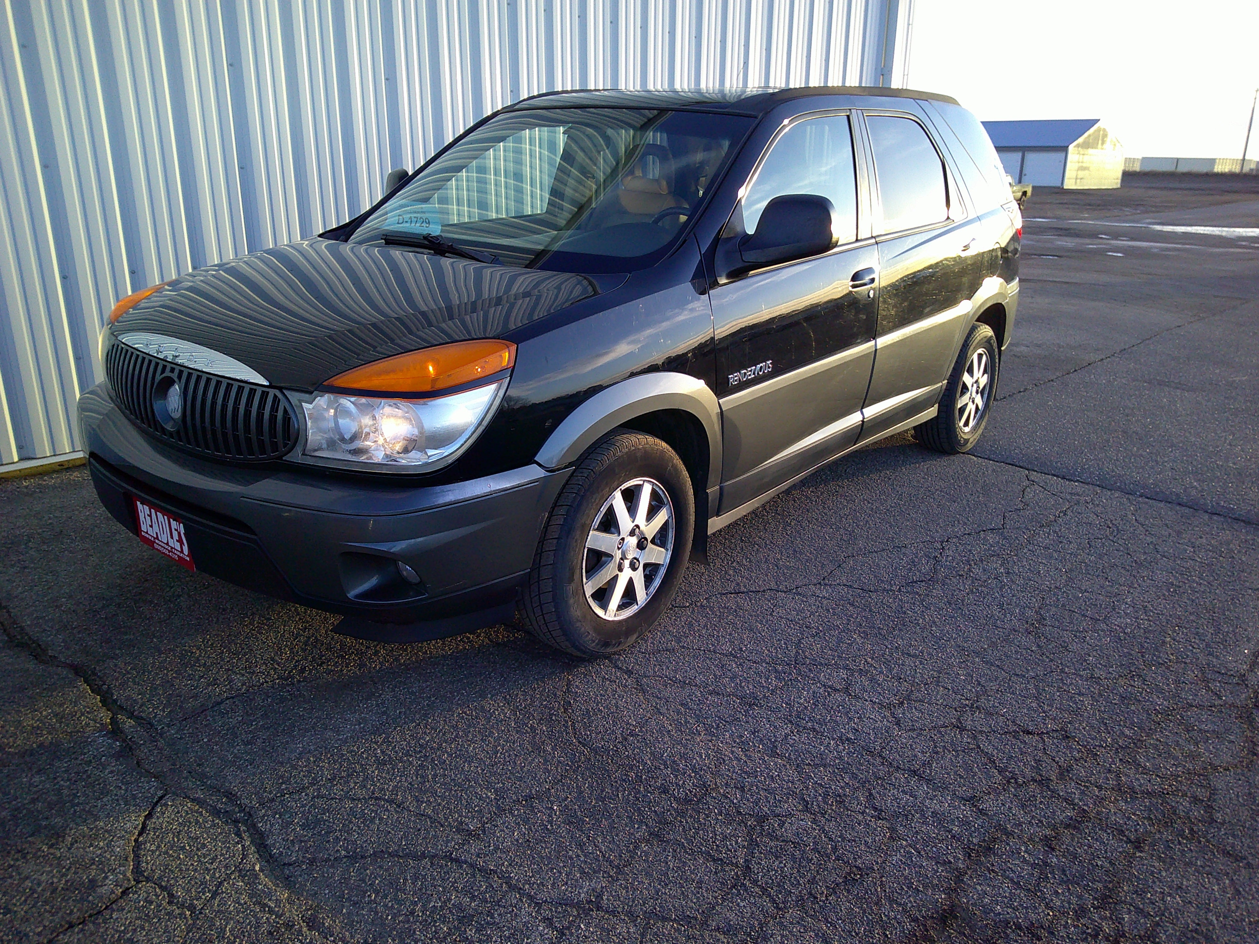 Used 2002 Buick Rendezvous FWD CX with VIN 3G5DA03E12S500578 for sale in Bowdle, SD