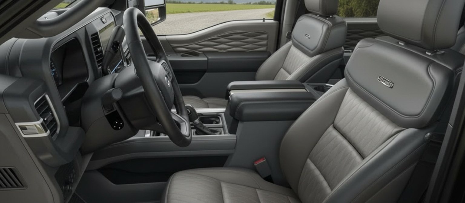 2026 Ford F-250 interior and seating